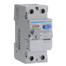 ПЗВ Hager CF225J, 2х25 А 300 мА, А, 2м