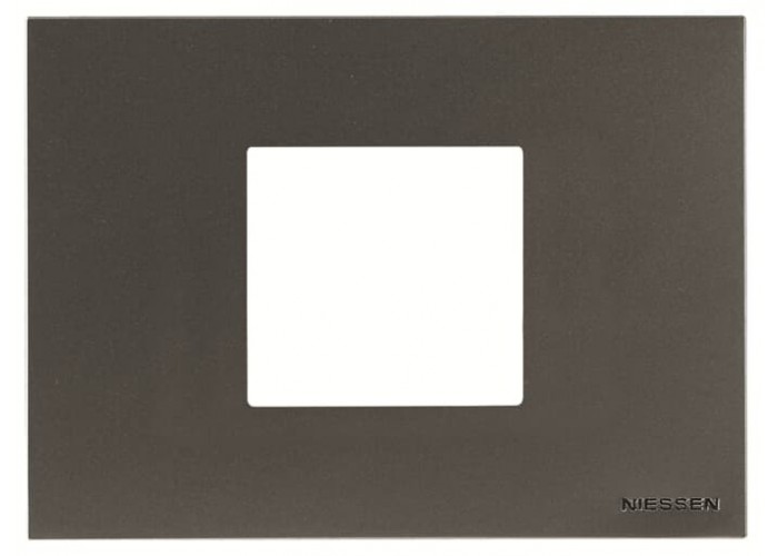 Рамка ABB Zenit 2CLA247200N1801 N2472 AN італійський стандарт 2М (антрацит)