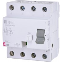 Реле диференціальне (ПЗВ) ETI EFI6-4 16А/0,03А тип AC