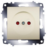 Розетка ABB Cosmo 619-011400-286 із шторками (титан)