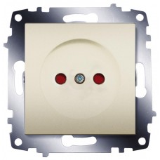 Розетка ABB Cosmo 619-011400-286 із шторками (титан)