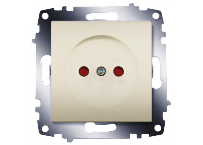 Розетка ABB Cosmo 619-011400-286 із шторками (титан)