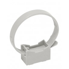 Сірий хомутний утримувач IEK CTA10MP-CFF263-K41-100 із стяжкою CFF2 32-63мм