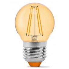 Світлодіодна філаментна лампа Videx Filament G45FA E27 4Вт 2200K (VL-G45FA-04272) бронза
