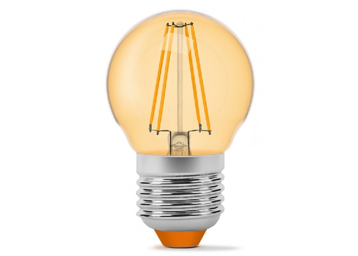 Світлодіодна філаментна лампа Videx Filament G45FA E27 4Вт 2200K (VL-G45FA-04272) бронза