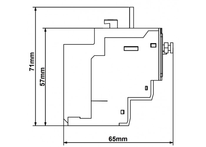 Теплове реле Schrack LZTC3200 Cubico Clasic 23-32А