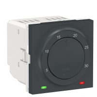 Термостат Schneider Electric NU350354 для теплої підлоги 10А (антрацит)