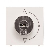 Вимикач ABB Zenit 2CLA225310N1101 N2253.1 BL з ключем з фіксацією на 3 положення (білий)