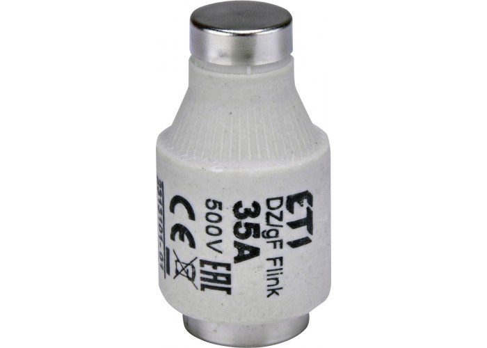 Запобіжник ETI 002313101 D III DZ 35A/500V (E33)
