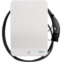 Зарядна станція Schneider Electric EVB1A22PCKI Smart Wallbox T2 32А із приєднаним кабелем та ключем