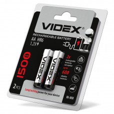 Акумулятор Videx AA 1500мАч (HR6/1500/2DBB) 2 шт
