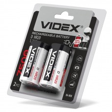 Акумулятор Videx D 7500мАч (HR20/7500/2DB) 2 шт
