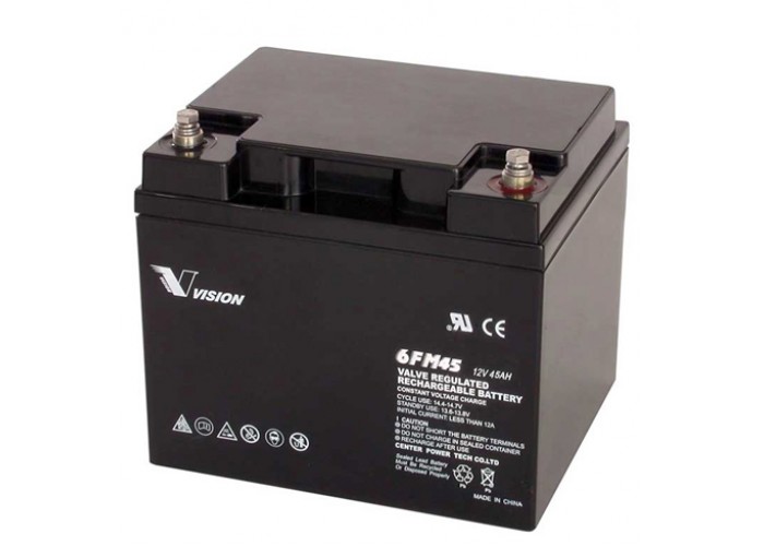 Акумуляторна батарея Vision FM 12В 45 AH