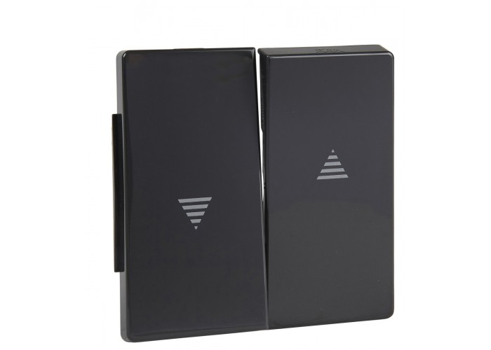 Антрацитовая клавиша Schneider Electric Aquadesign MTN343414 для роллетного выключателя