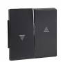 Антрацитовая клавиша Schneider Electric Aquadesign MTN343414 для роллетного выключателя