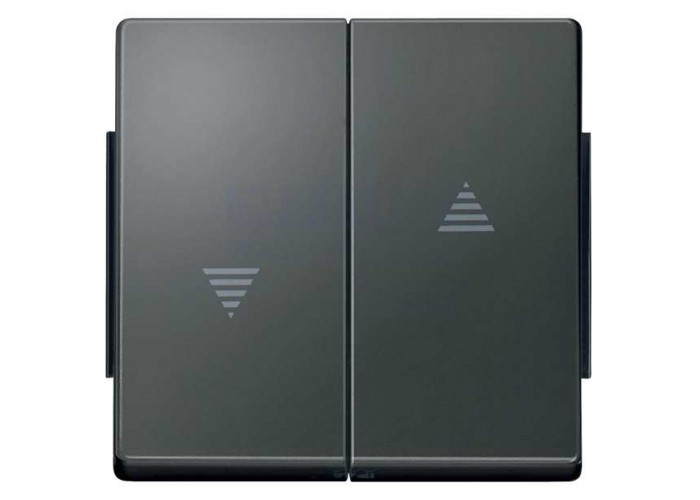 Антрацитовая клавиша Schneider Electric Aquadesign MTN343414 для роллетного выключателя