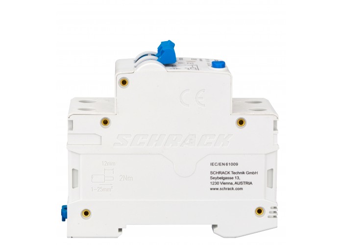 АВДС Schrack BO667510 6кА 10А 30мА 1P+N х-ка C тип АС