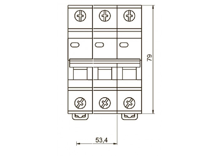 Автомат защиты сети IEK ВА47-29М 3п B 4А
