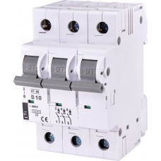 Автоматичний вимикач ETI 002175314 ST-68 3p B 10А (4.5 kA)
