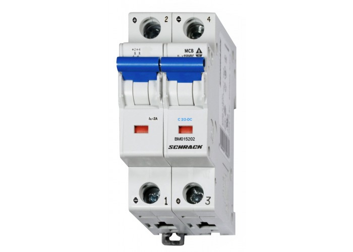 Автоматичний вимикач Schrack Technik BM015202-- 500В DC 2А