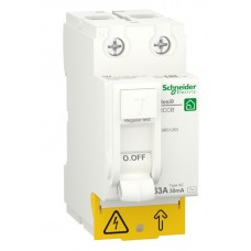 Диференціальне реле Schneider Electric R9R51263 RESI9 2P 63A 30мА АС
