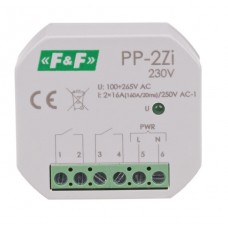 Електромагнітне реле F&F PP-2Zi-230V 230В 16 А (160А/20 мс)