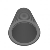 Гофрована труба Kopos Kopoflex KF 09050 50 чорного кольору