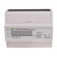 Лічильник електроенергії F&F LE-03 3х230/400В 3х100А