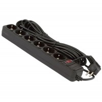 Мережевий фільтр LogicPower LP-X6, 6 місць 10м
