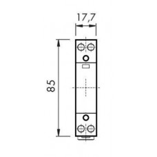 Модульний контактор Schrack BZ326475 230В АС 2НО 25А