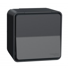 Накладний перехресний вимикач Schneider Electric MUR35023 IP55 (антрацит)