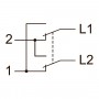 Накладний перехресний вимикач Schneider Electric MUR35023 IP55 (антрацит)