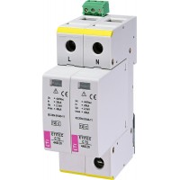 Обмежувач перенапруги ETI 002440410 ETITEC C T2 440/20 (2+0) 2p RC