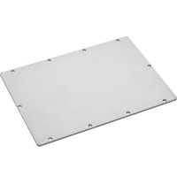 Панель Hager MES-AL04 із алюмінію для кабельного введення IP40 5х298x200мм
