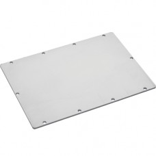 Панель Hager MES-AL04 із алюмінію для кабельного введення IP40 5х298x200мм