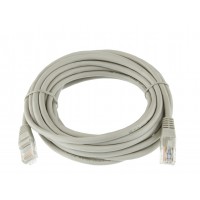 Патч-корд литий Logicpower UTP, RJ45, кат. 5Е, 5м