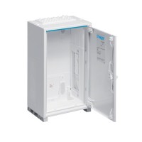 Підлоговий щит металевий Hager Univers IP44/II 2 секції