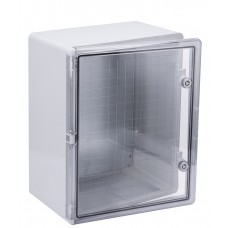 Пластиковий корпус IEK MKP92-N-504024-65 ЩМПп 500х400х240мм із прозорими дверима УХЛ1 IP65