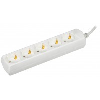 П'ятимісне перенесення Generica (WYP10-10-05-03-ZG) У05 10А 250В 2P+PE 3м 3х1мм²