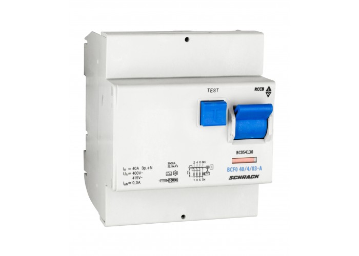 ПЗВ Schrack BC054130 10кА 40А 300мА 4P тип A