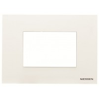 Рамка ABB Zenit 2CLA247300N1101 N2473 BL італійський стандарт 3М (білий)