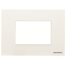 Рамка ABB Zenit 2CLA247300N1101 N2473 BL італійський стандарт 3М (білий)