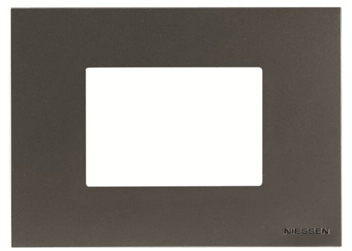 Рамка ABB Zenit 2CLA247300N1801 N2473 AN італійський стандарт 3М (антрацит)