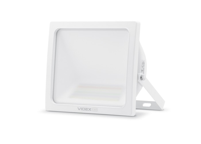 Смарт RGB LED прожектор Videx 10Вт 3000-6500 з WI-FI (VL-F10RGB-W) білий