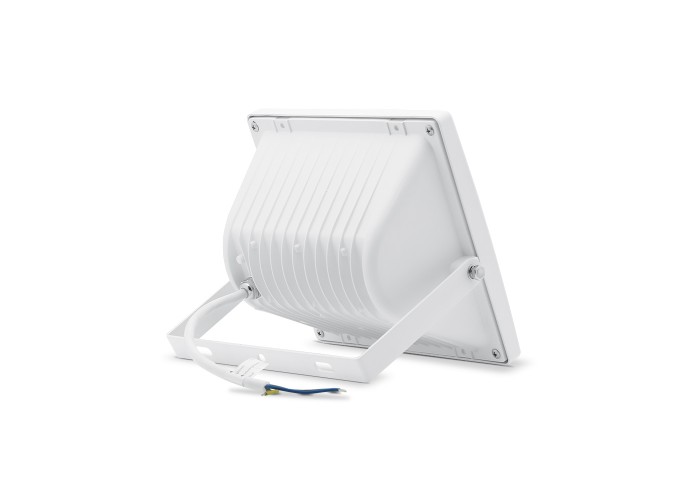 Смарт RGB LED прожектор Videx 10Вт 3000-6500 з WI-FI (VL-F10RGB-W) білий