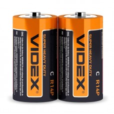 Сольова батарея Videx R14P C (R14P/C 2pcs S) 2 шт