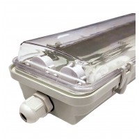 Світильник Євросвітло EVRO-LED-SH-40 G13 1200мм із пластиною