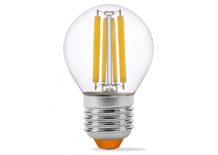 Світлодіодна філаментна лампа Videx Filament G45F E27 6Вт 4100K (VL-G45F-06274)