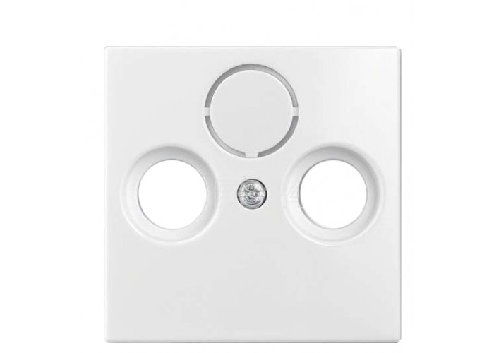 Центральна плата TV+R+(SAT) розетки ABB Basic 55 2CKA001724A4283 1743-94-507 (білий)