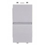Вимикач ABB Zenit 2CLA210120N1101 N2101.2 BL 1М (білий)